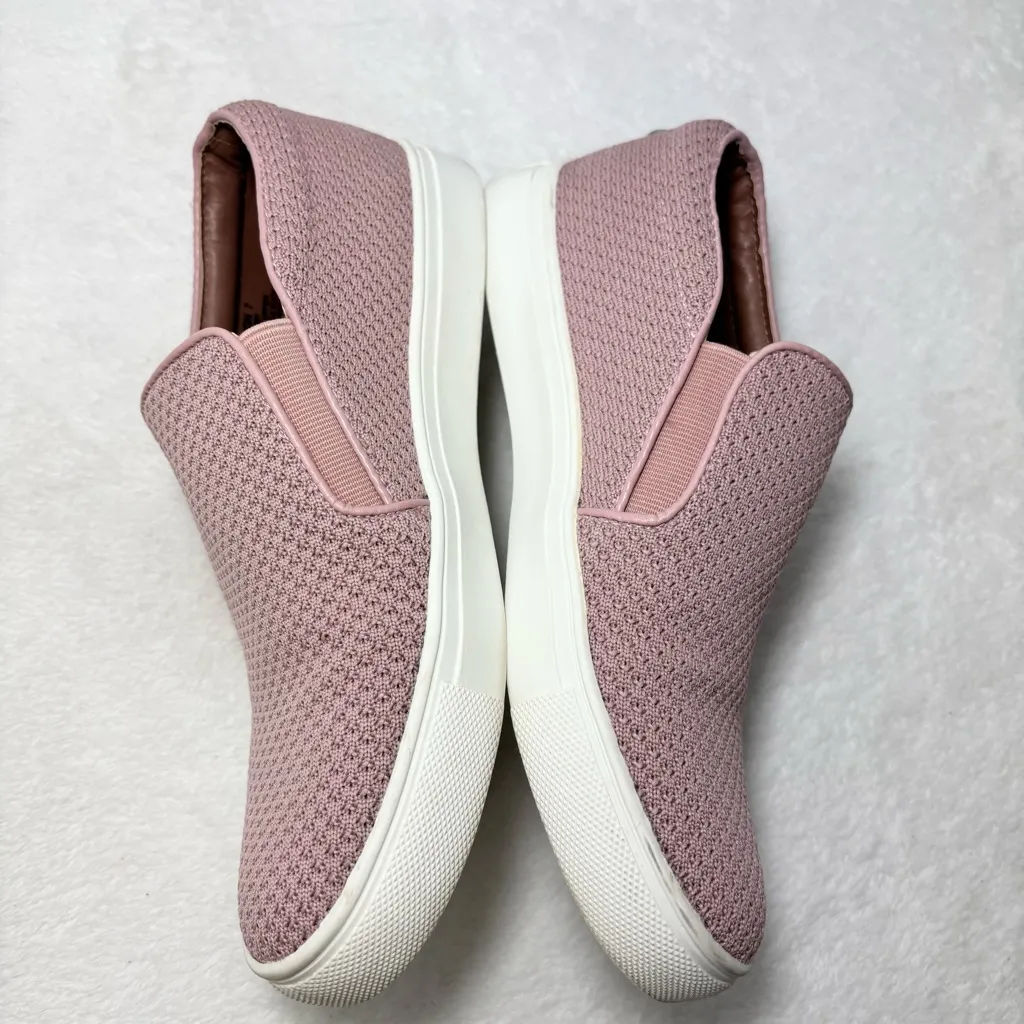 Steve Madden Blush Pink Knit Slip-On Shoes Align Loafers Size 7 - Image 6