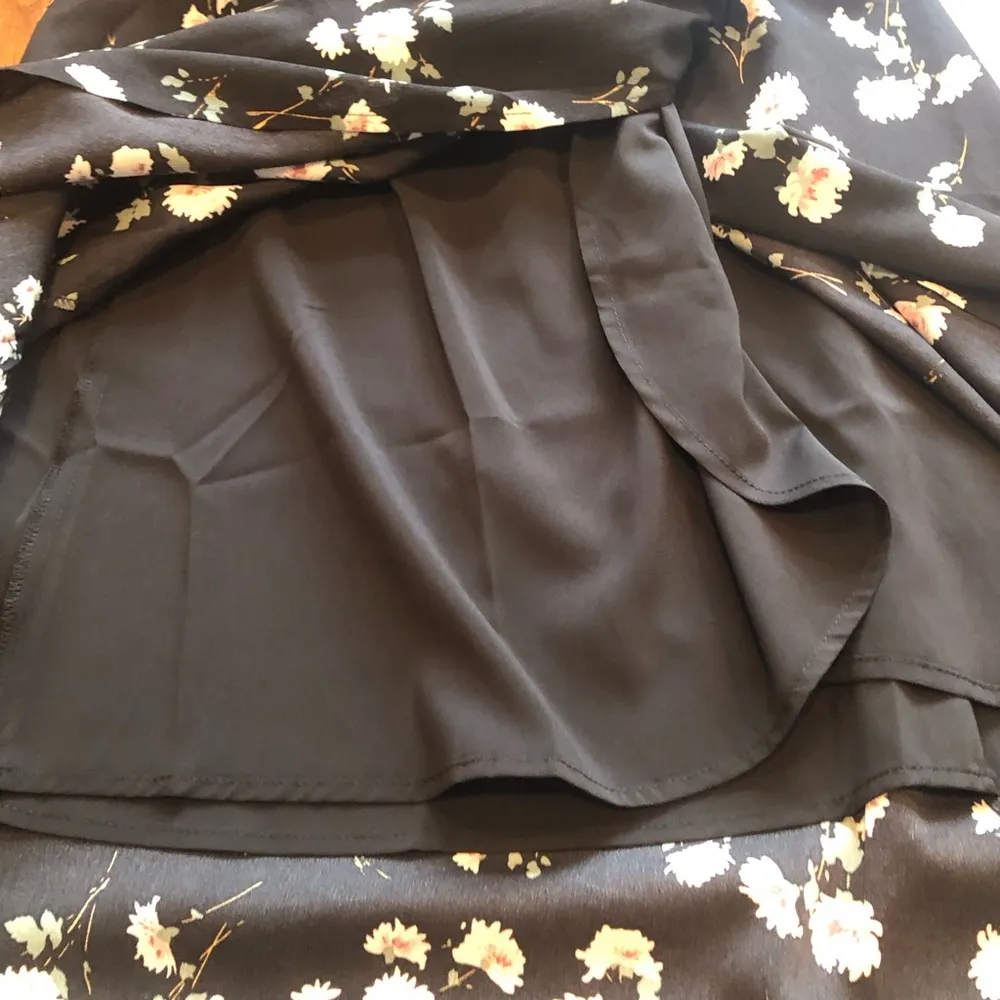 NWT SUGA LIPS WRAP HIGH LOW MAXI SKIRT, lined - Image 6