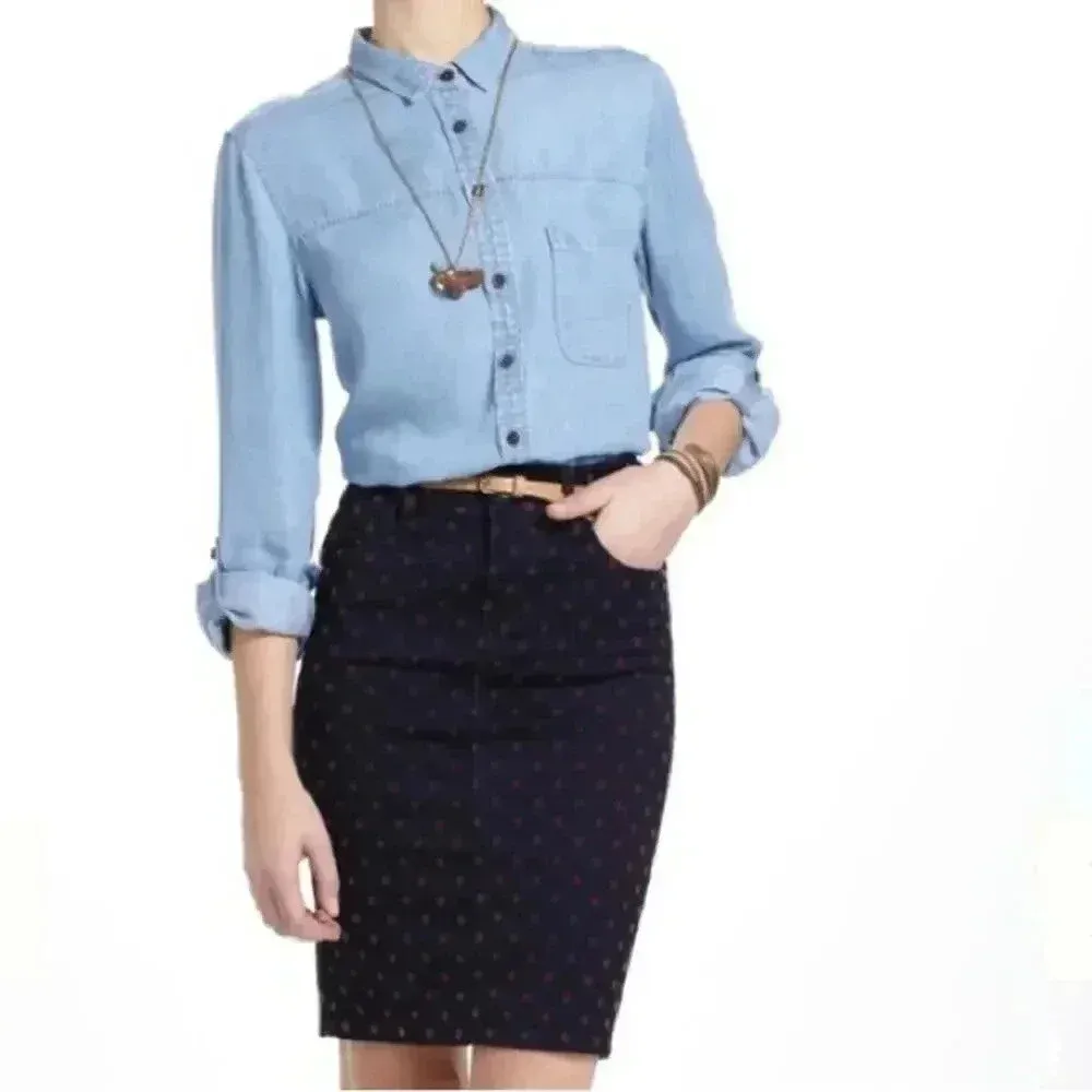 Anthropologie Pilcro & The Letterpress Pencil Skirt Size 26 - Image 7