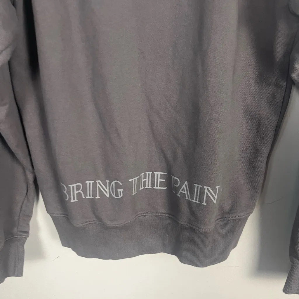 BTS Bring The Pain Grey Crewneck size XL Gray - Image 8