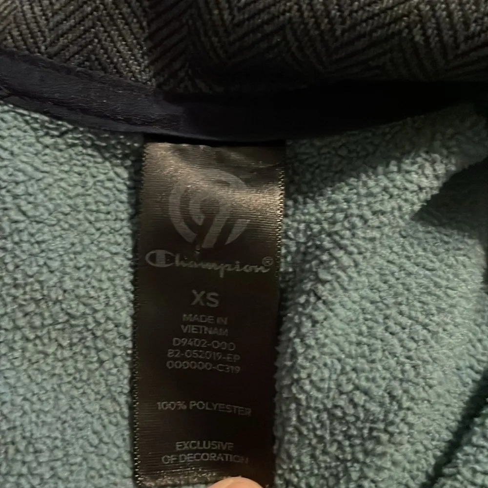 Champion Zip Up Active Jacket Sweatshirt Sz XS - Image 4