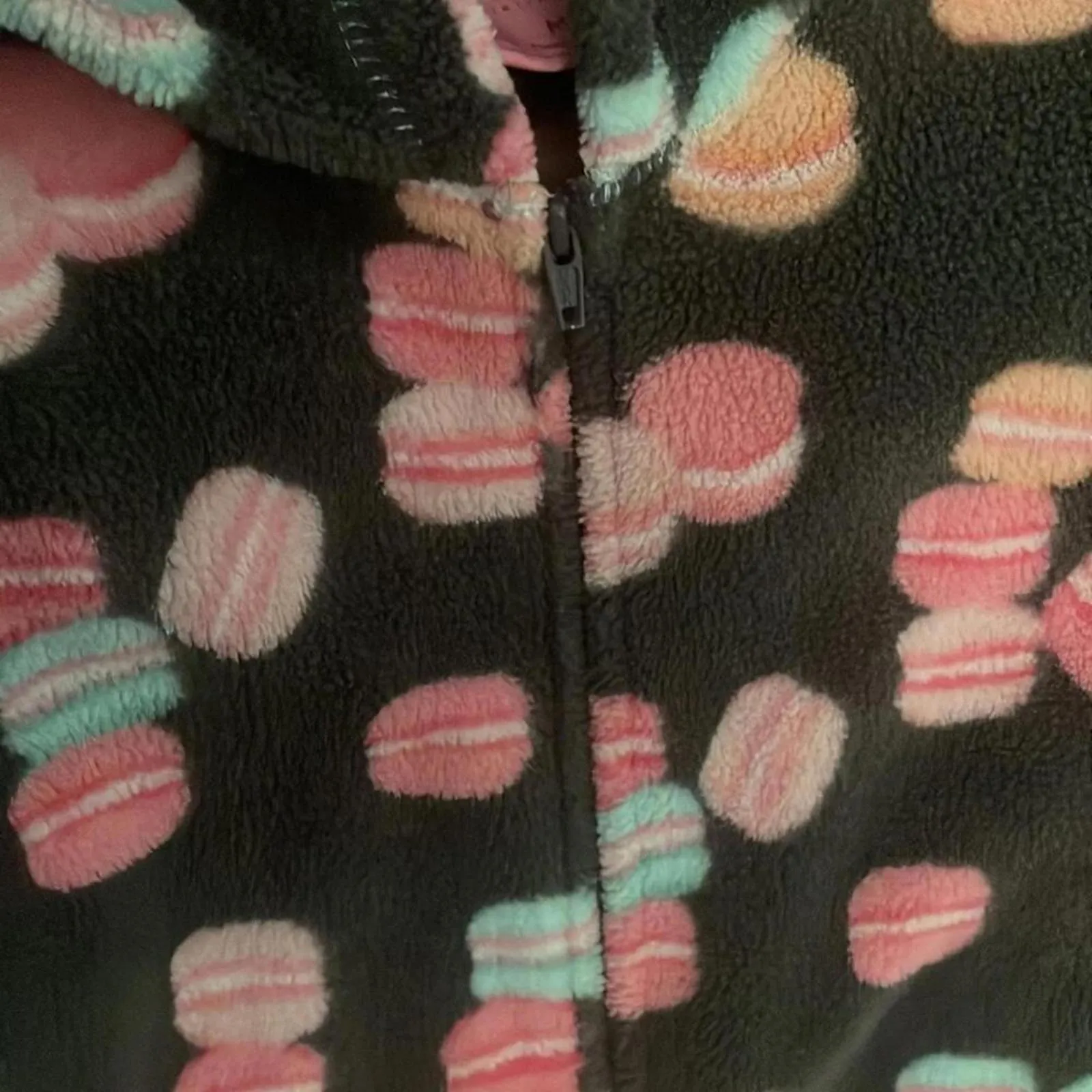 Jenni intimates gray macaron desert tall are you Footy one piece pajama - Image 3