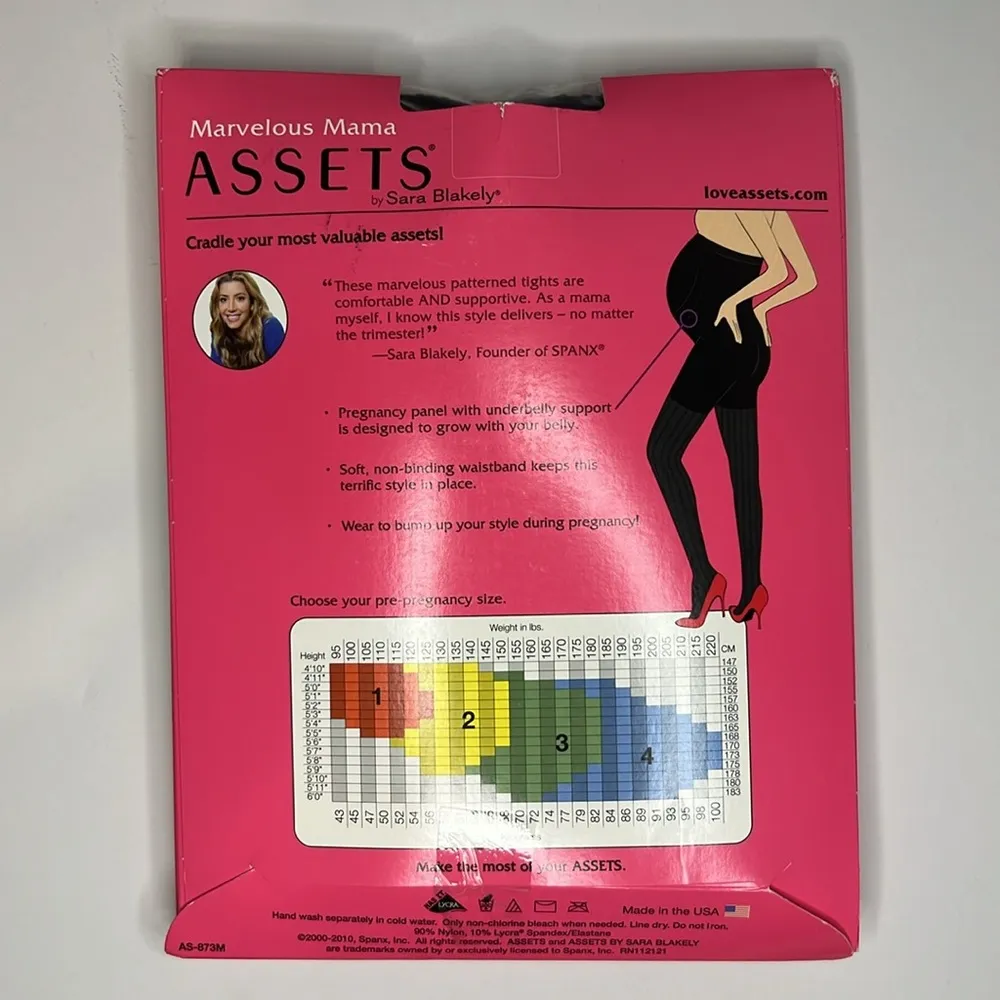 NIB Assets by SPANX Marvelous Mama Maternity Tights - Image 2