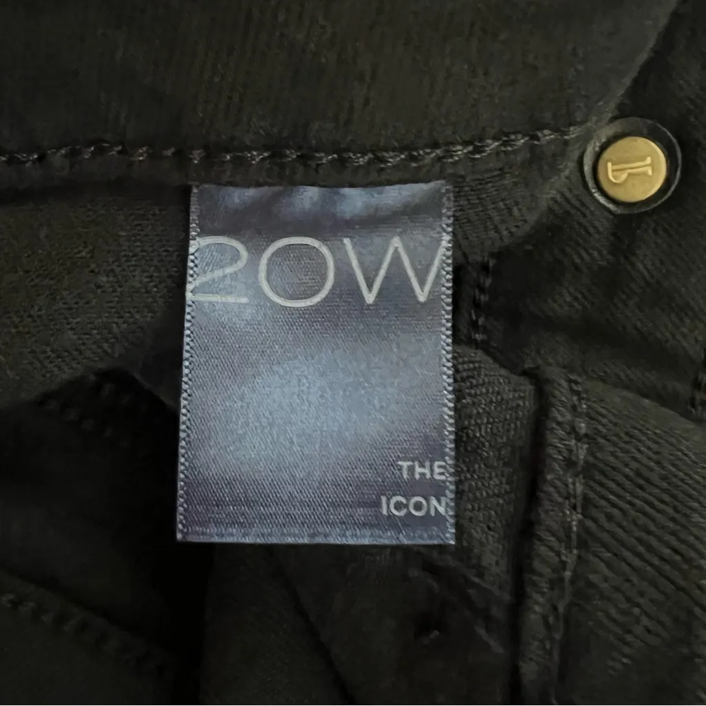 Anthropologie Pilcro Women’s The Icon Black Flare High Rise Jeans Size 24 W - Image 11