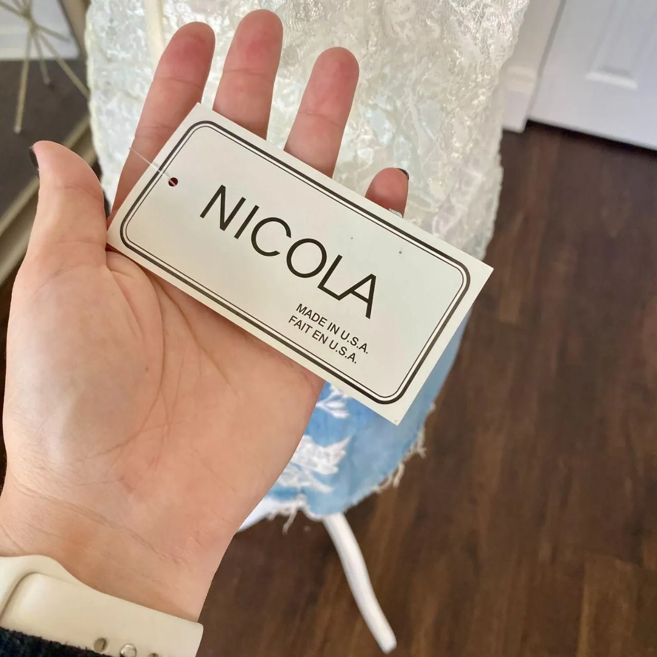 Deadstock NWT Nicola Whimsygoth White Corset Lace Fairy Blouse Top M Size M - Image 7