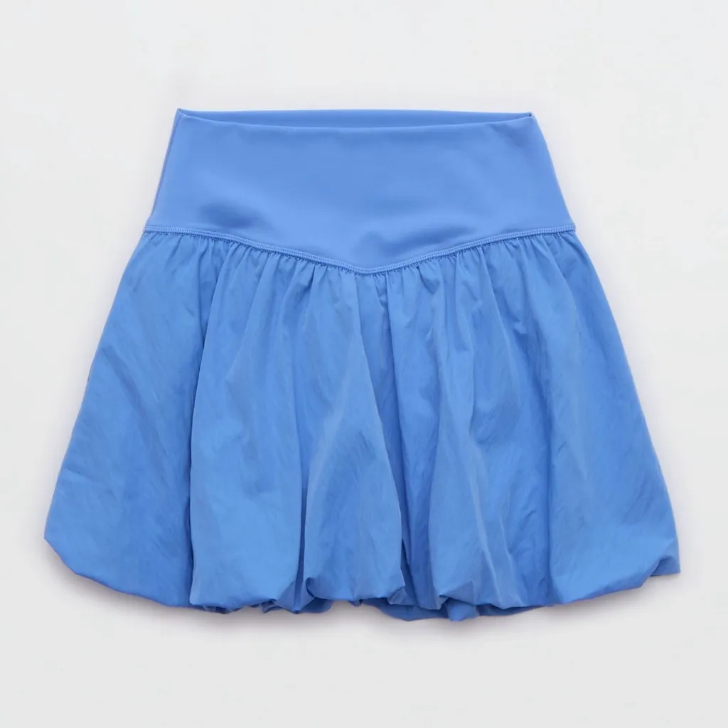 OFFLINE By Aerie Real Me Bubble Skort Womens Color: Laundry Blue Size: M - Image 5