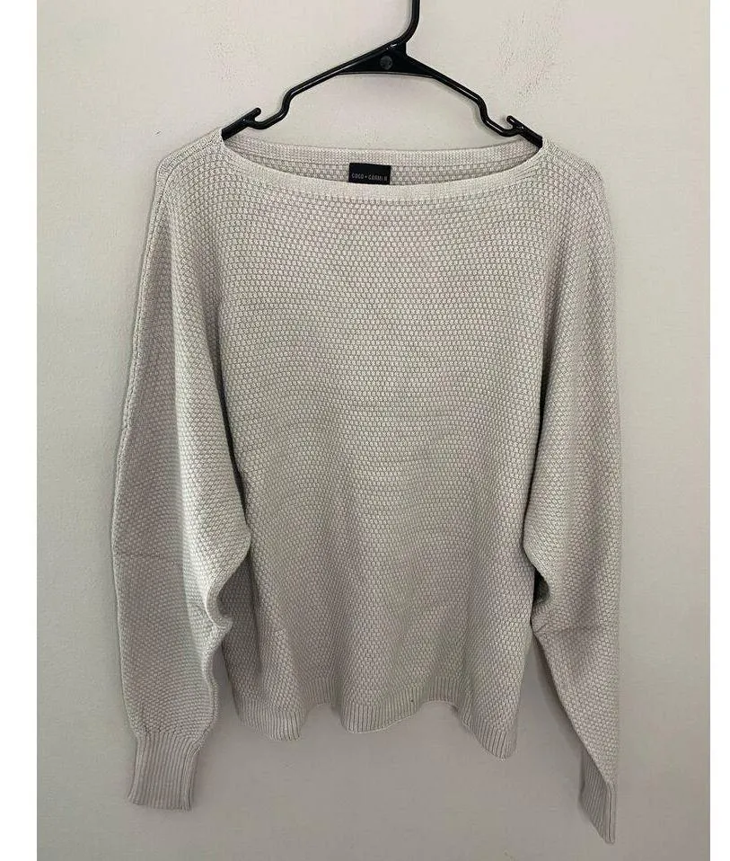 New Coco + Carmen Relaxed Ciana Pullover Sweater Size S/M - Image 2