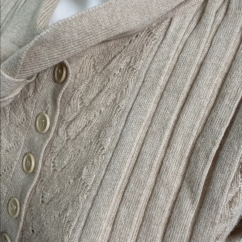 Catherine Malandrino Sleeveless Button Down Sweater - Image 9