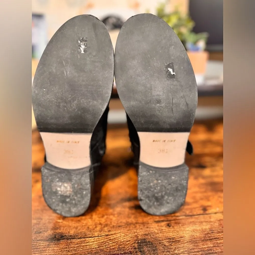 Charles David Black Moto booties size 38.5‎ - Image 10