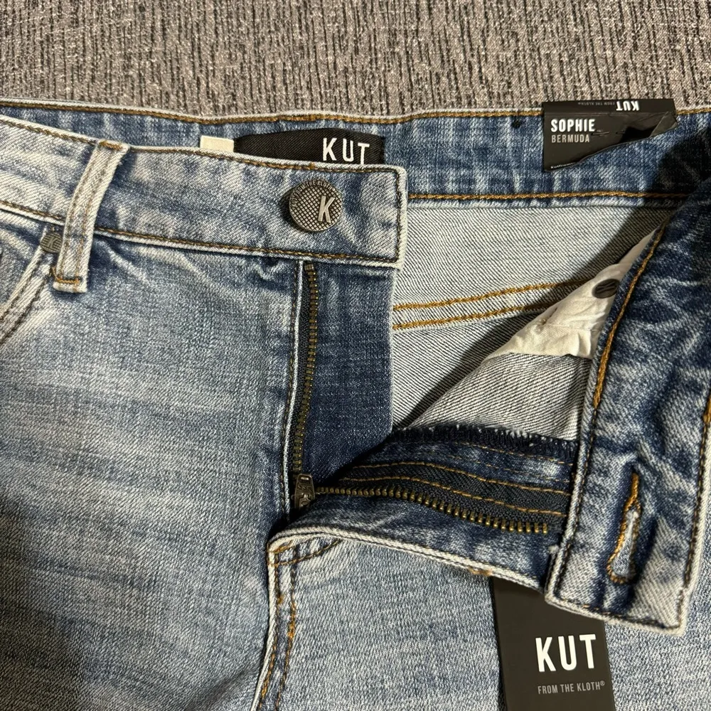 Kut From The Cloth Sophie Denim Bermuda Shorts - Image 10