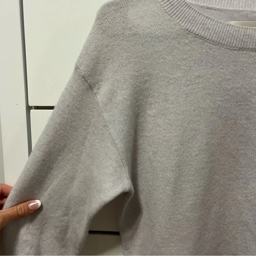 Brochu Walker Jacona Pullover 100% Cashmere Sweater Lavender - Image 8