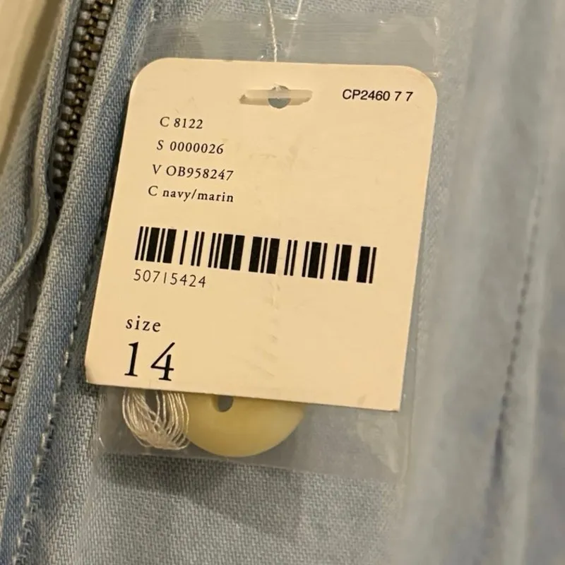 Free People FP NWT 100% Cotton Stargazing Tiered Wide Leg Pants Size 14 - Image 6