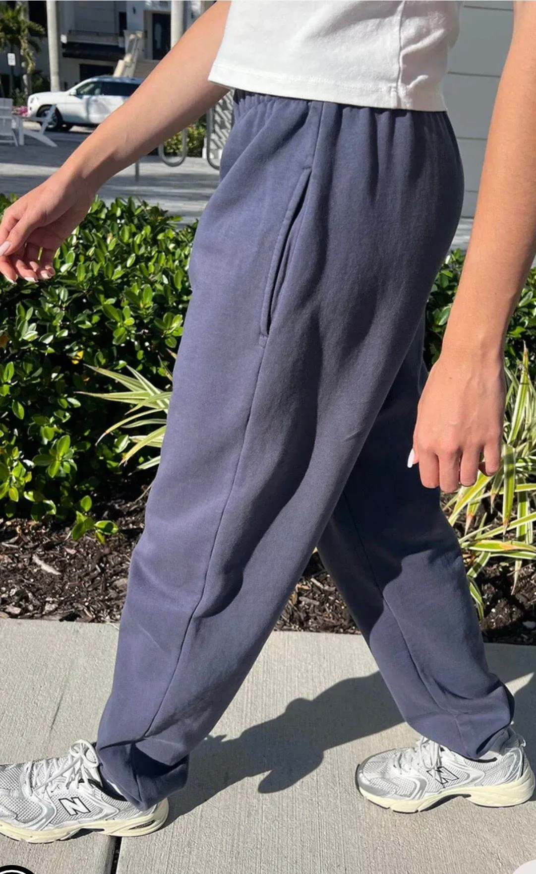 Rosa Light Blue Sweatpants - Image 2