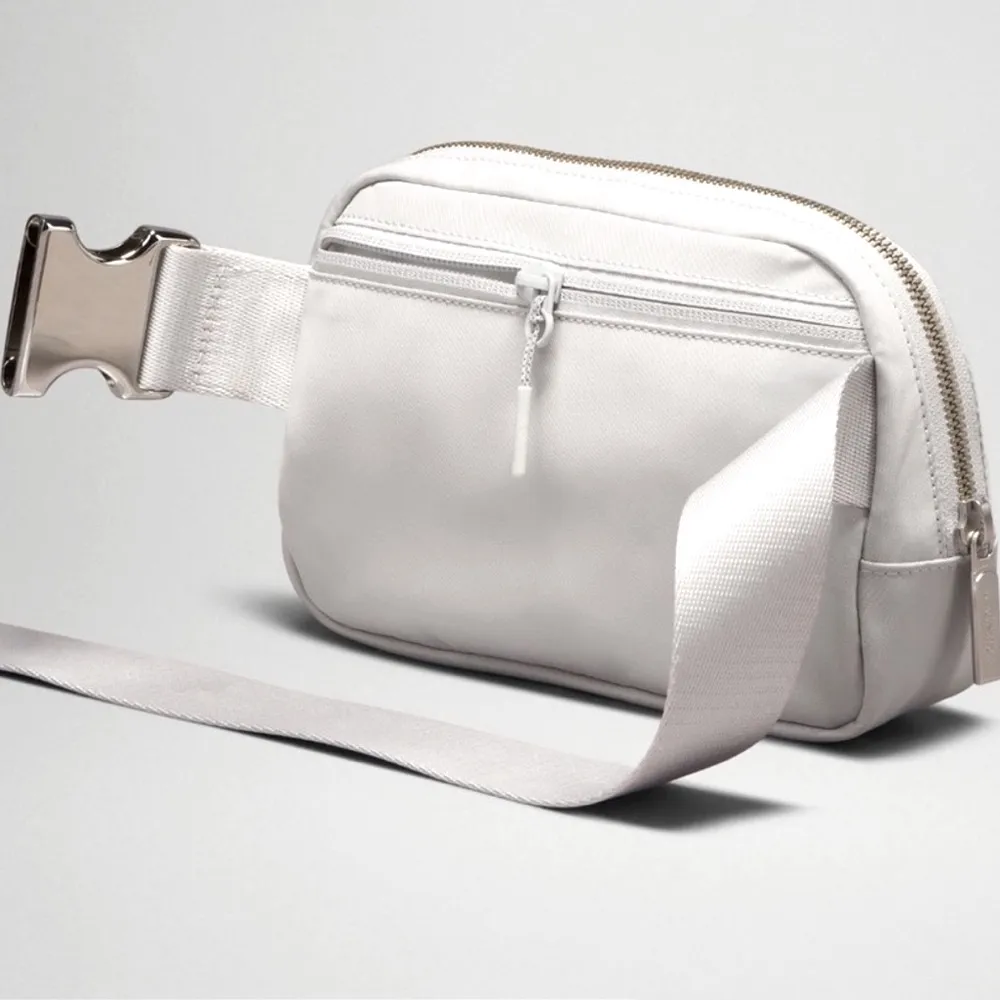 Lululemon NWT  1L Vapor White with Studded Logo Everywhere Belt Bag - Image 11