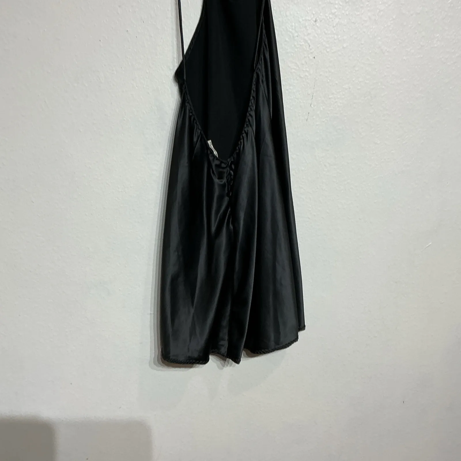 Free People Black Friday Fever Halter Mini Slip Dress Sz S - Image 11