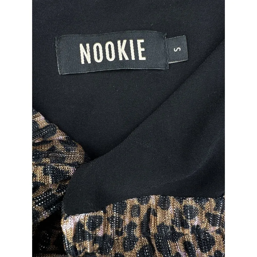 Nookie - Havana Cut Out Maxi Dress in Leopard Print Brown - Image 5