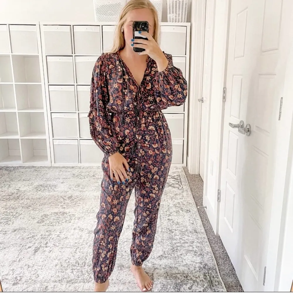 Ulla Johnson Delphine Jumpsuit Midnight Floral - Image 32