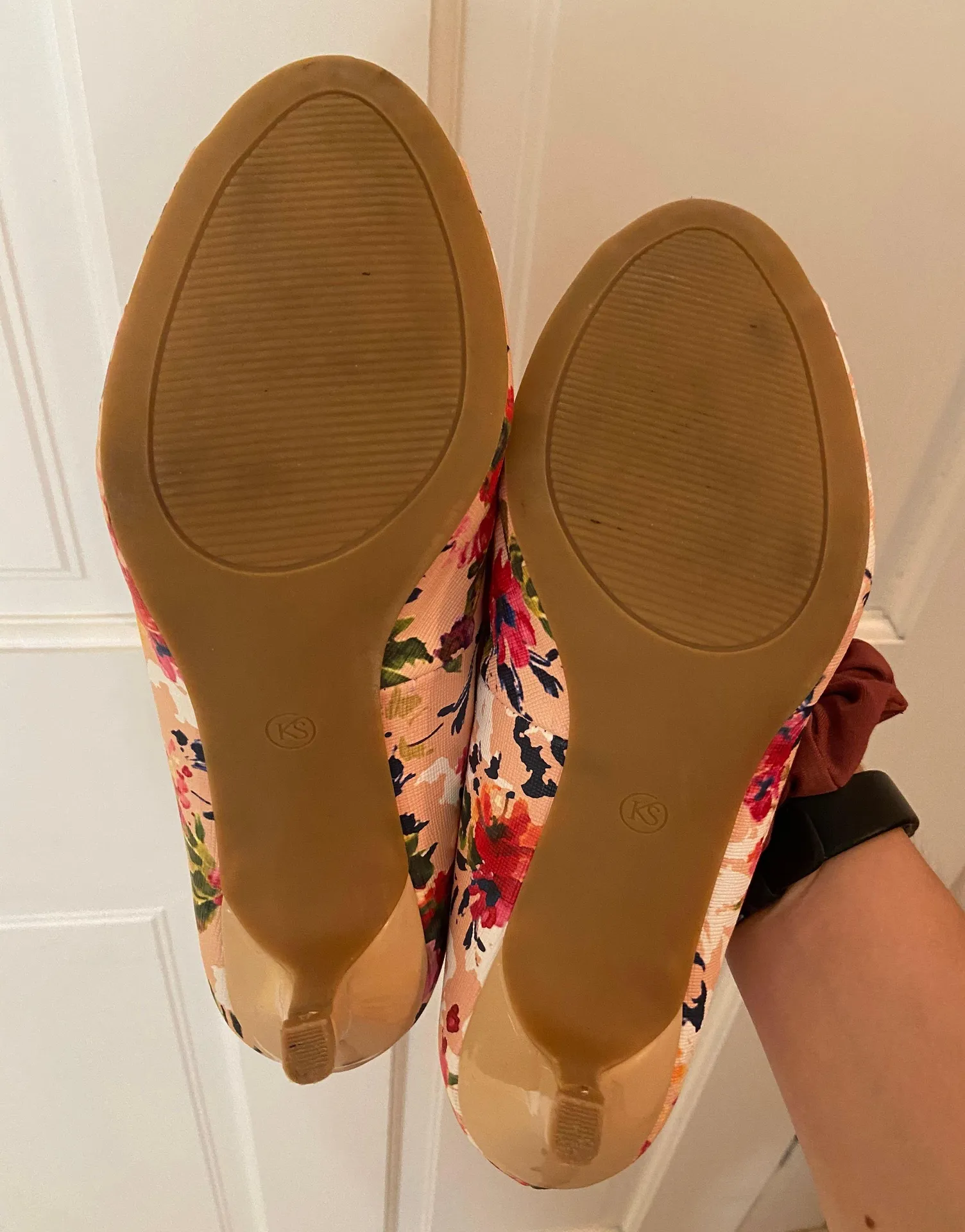 Karen Scott Floral Heels - Image 3