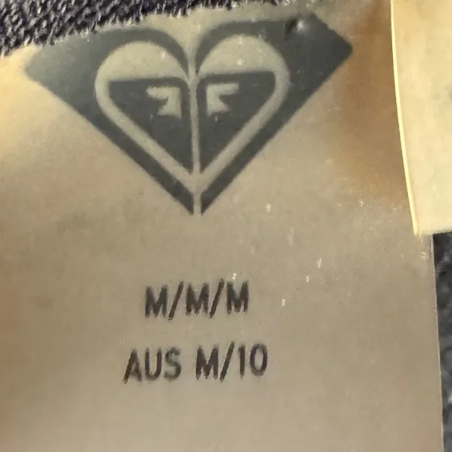 Roxy sz M Womens Black Floral Swim Rash Sun Gaurd Beach Outdoor Travel Vacation - Image 12