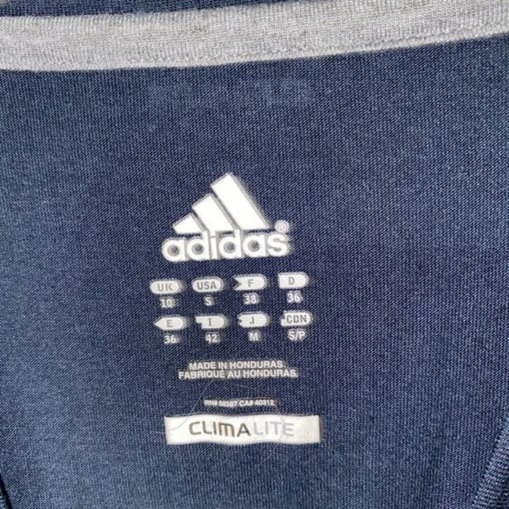 Adidas Black Short Sleeve Crew Neck T-Shirt Women's Size Small - Image 5