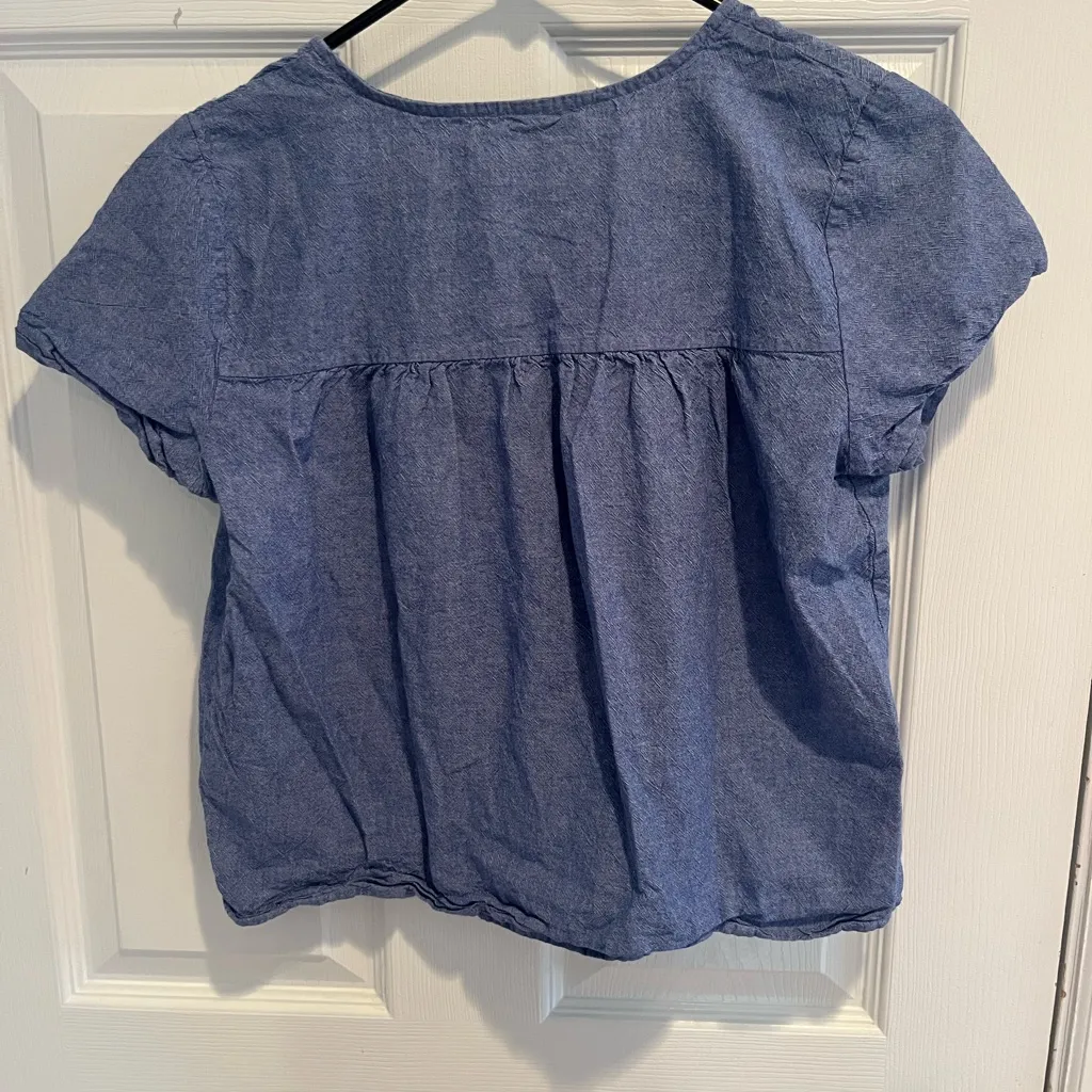 Lucky Brand  Blue Women's Top - Image 2