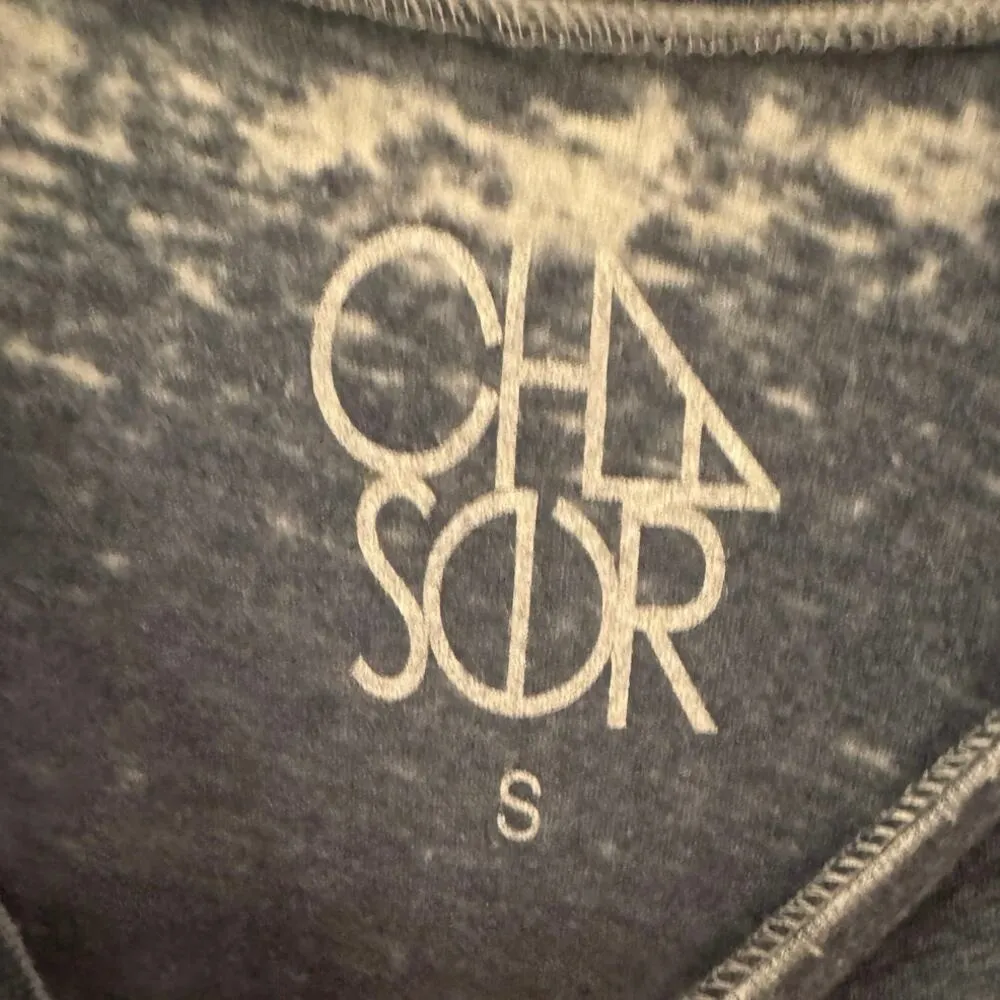 CHASER David Bowie Rebel Rebel Long Sleeve Burnout Tee Size Small New w/o Tag - Image 4