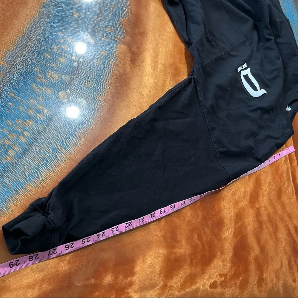 Disney Disneyland resort, long sleeve spirit, jersey, black, white graphic tee - Image 9