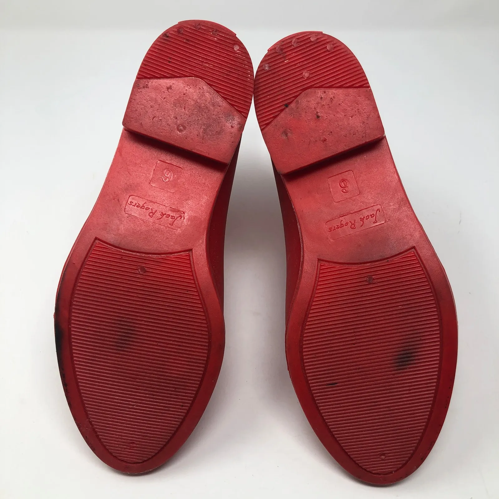 Jack Rogers Sallie Slip-On Red Rain Booties - Image 8