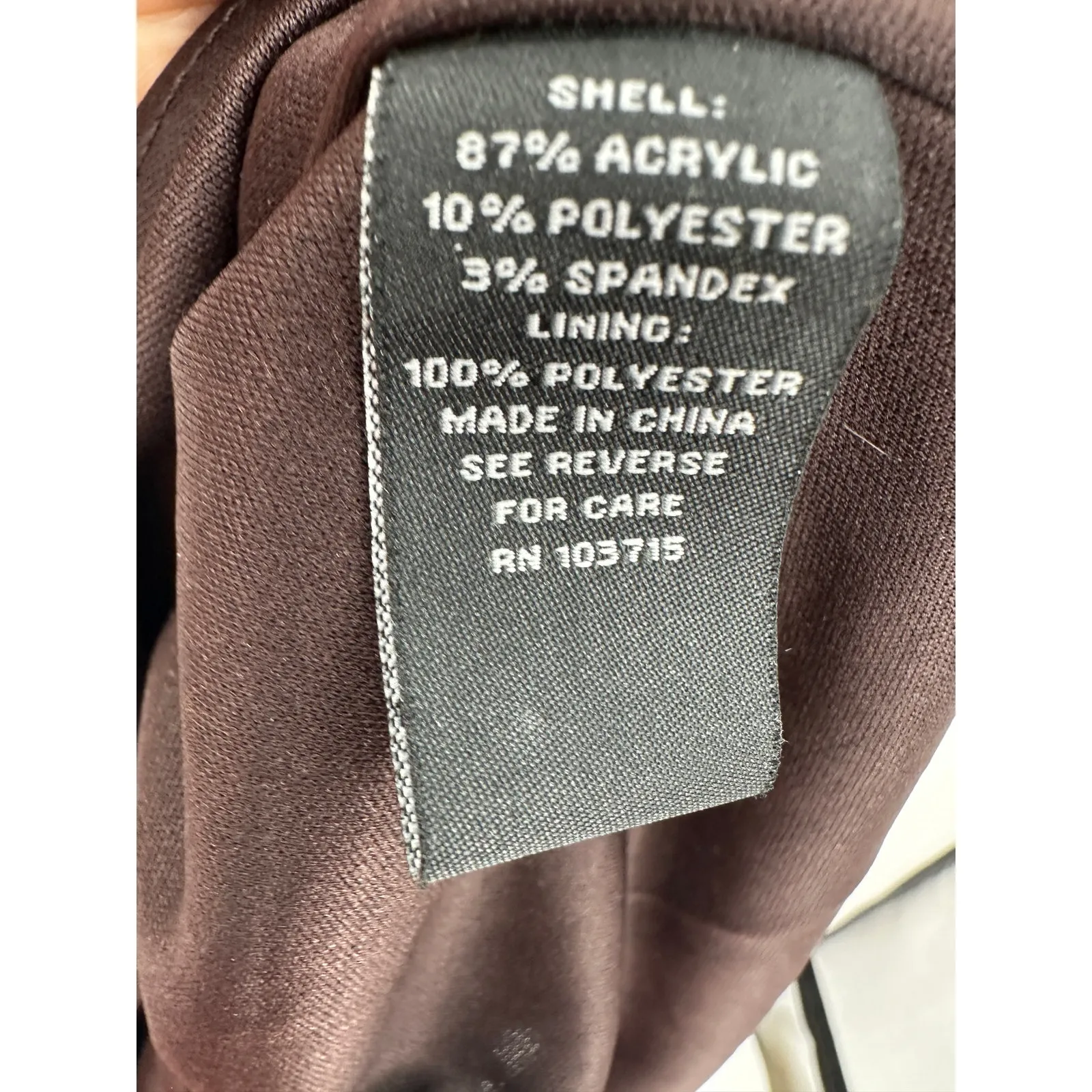 Sharagano Women 8 Striped Crochet Knit Midi Dress 3/4 Sleeve 60s Inspired Boho - Image 7