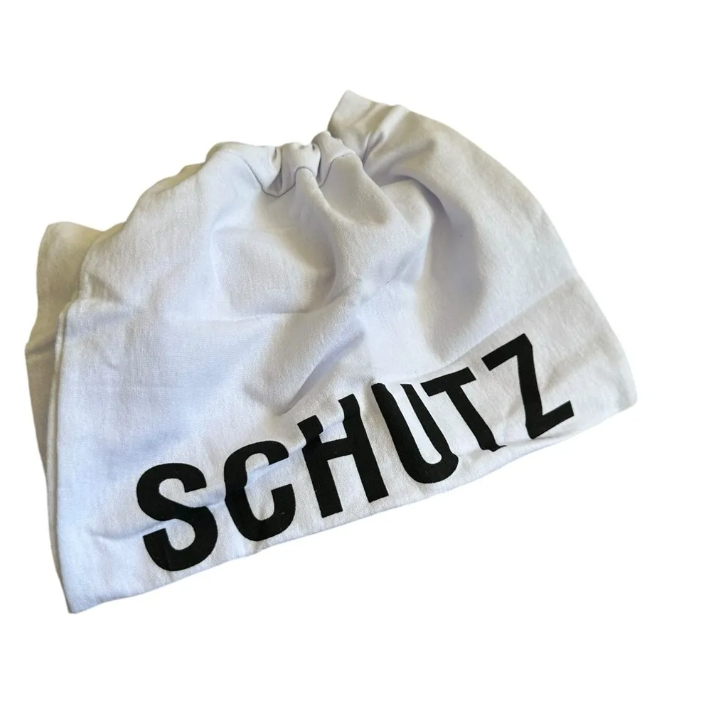 NEW Schultz Women's Victorie High Block Sandal Heel Black Clear Y2K Minimal 9.5 - Image 12