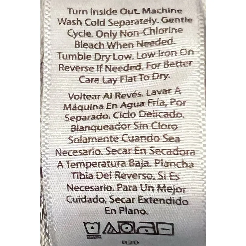 Time & Tru Women's Black Gray White Cow Neck‎ Long Sleeve Tunic Size XXL 20 - Image 5