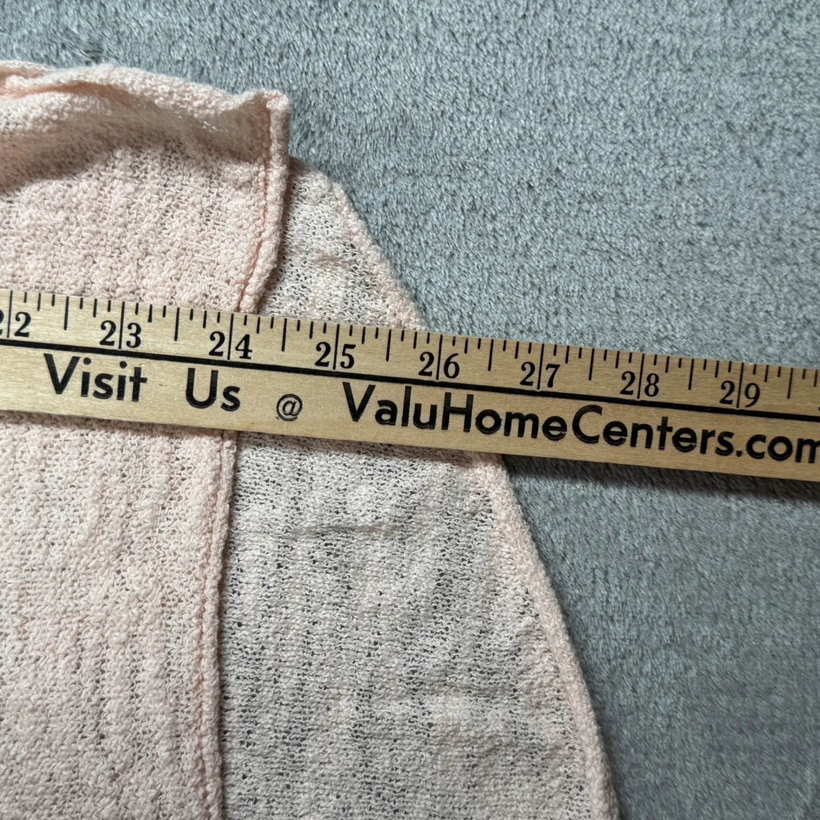 Lou & Grey Pink Open Knit‎ Sweater Women S Crew Neck Open Knit Pullover Coastal - Image 8