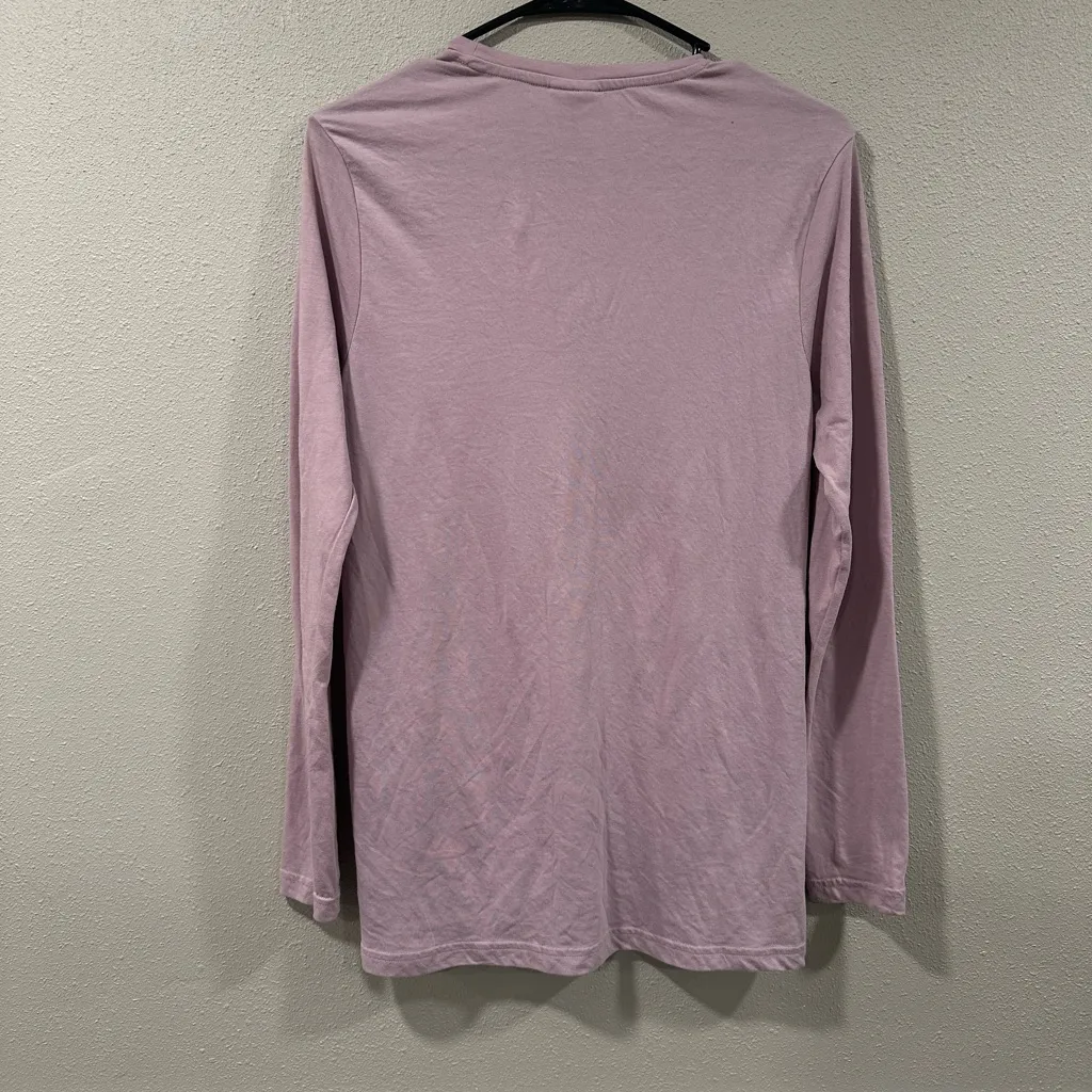 Gymshark Mauve Long Sleeve Tee - Image 3