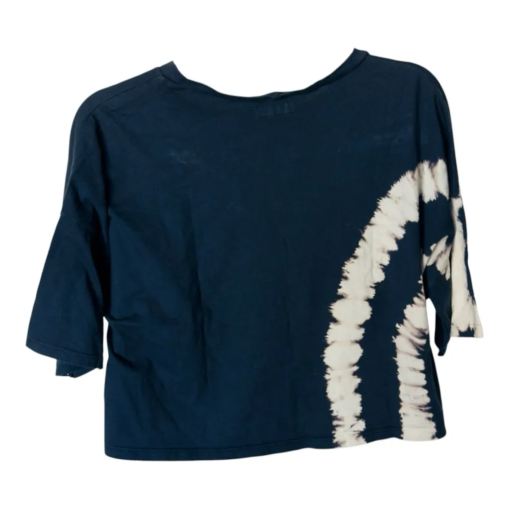 Michael Lauren XRevolve Women’s Diaz Crop Tee Solar Eclipse Black Small - Image 3