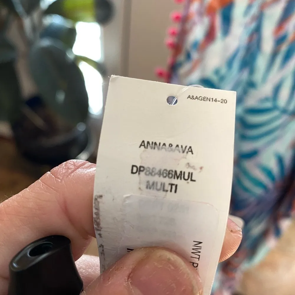 Anna & AVA MULTICOLORED SCARF - Image 5