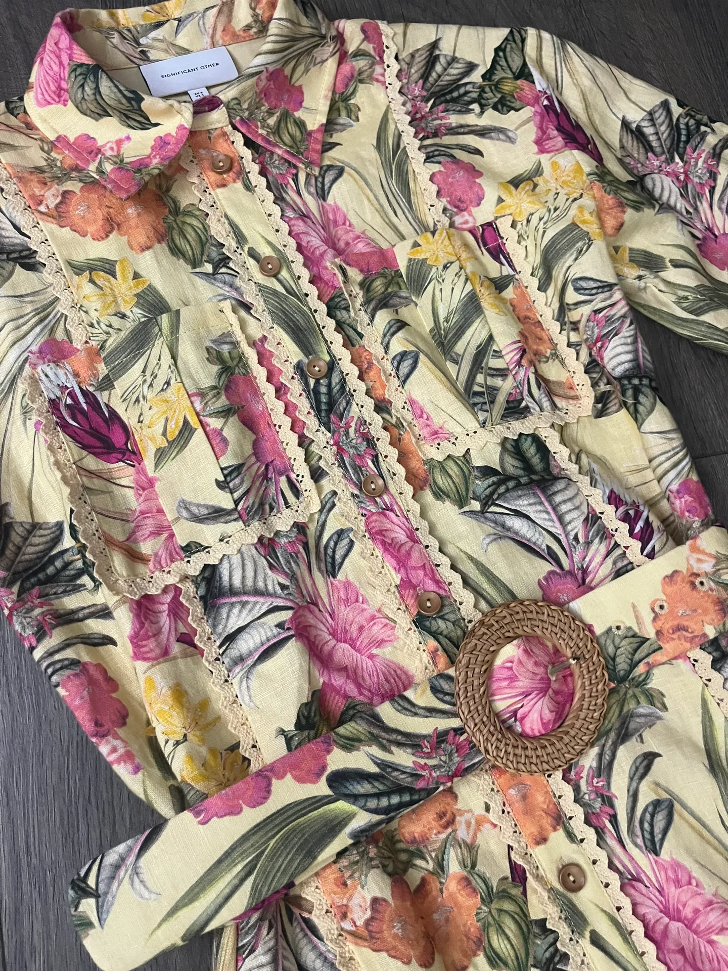 Belted Mini Dress - Image 5