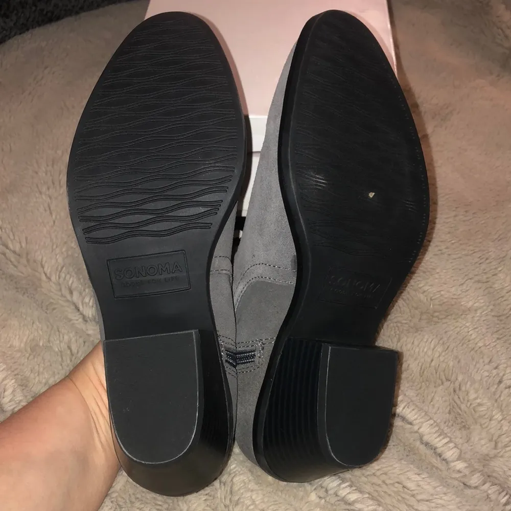 NWOT Sonoma Leather Ankle Boots, size 6.5 - Image 5