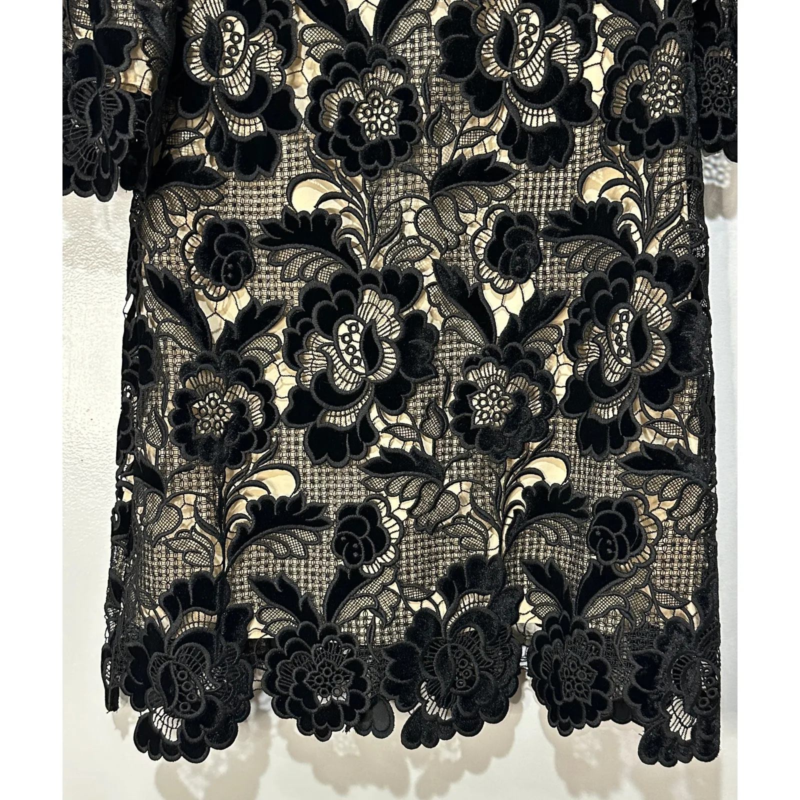 Mestiza New York Vivienne Floral Minidress Black Size XS/SM NWT Elegant Romantic - Image 7