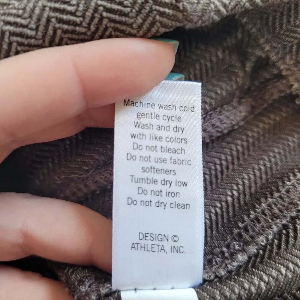 Athleta Taupe Brown Hope Herrington Fitted Full Zip-Up Jacket - Image 7