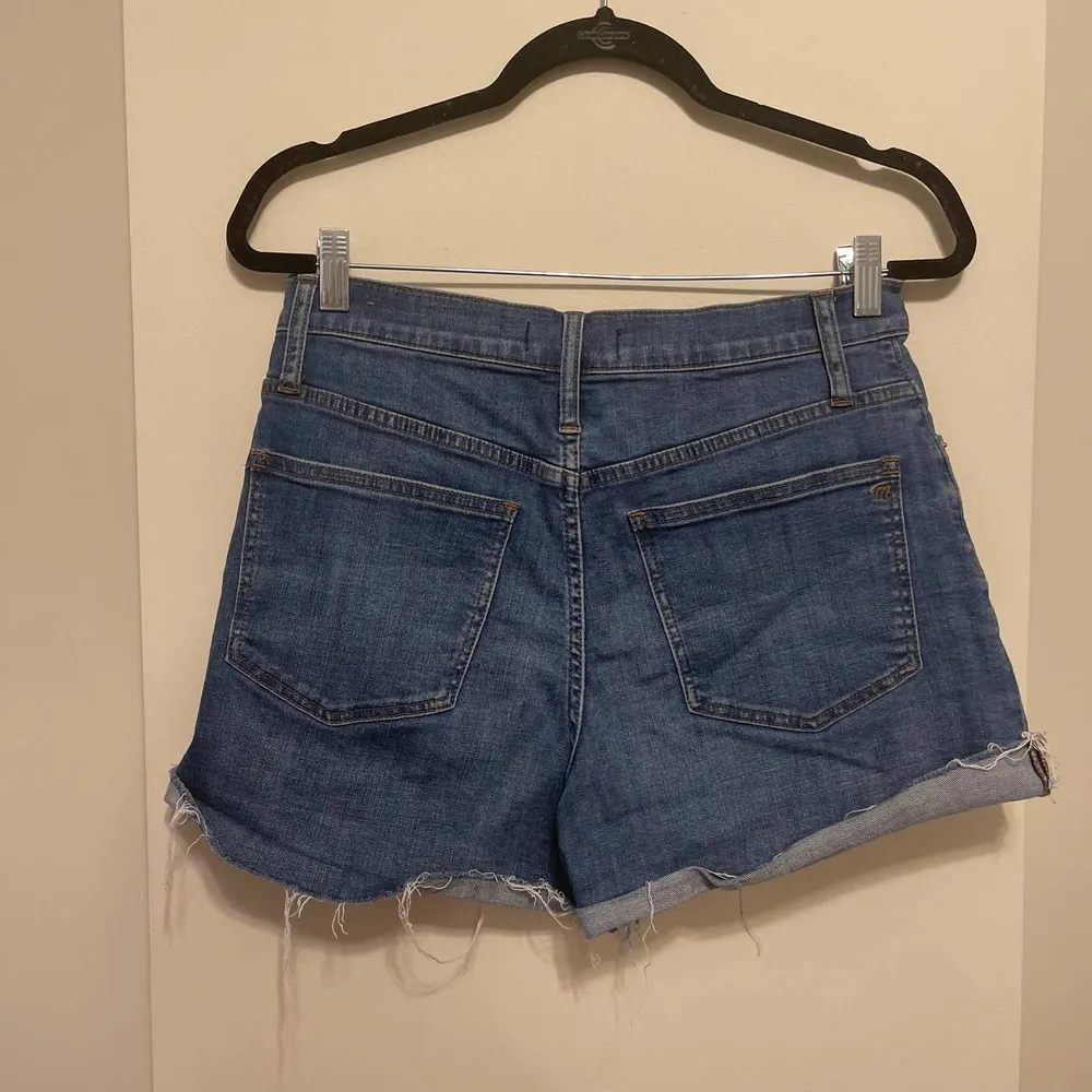Madewell High-Rise Denim Shorts in Derby Wash: Button-Front Edition Size 28 - Image 7