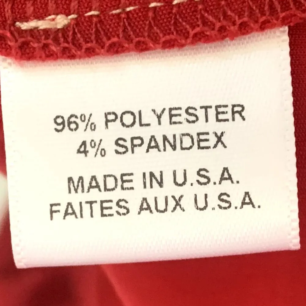 NWT MISA Los Angeles Domino Knee Length Dress in Red - Image 11