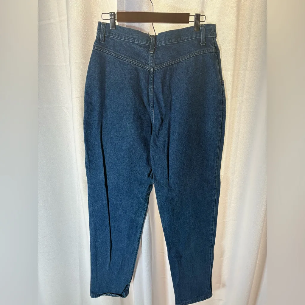 Vintage Land’s End High Waisted Jeans Women’s Size 14 EVC No Back Pockets 491‎ - Image 4