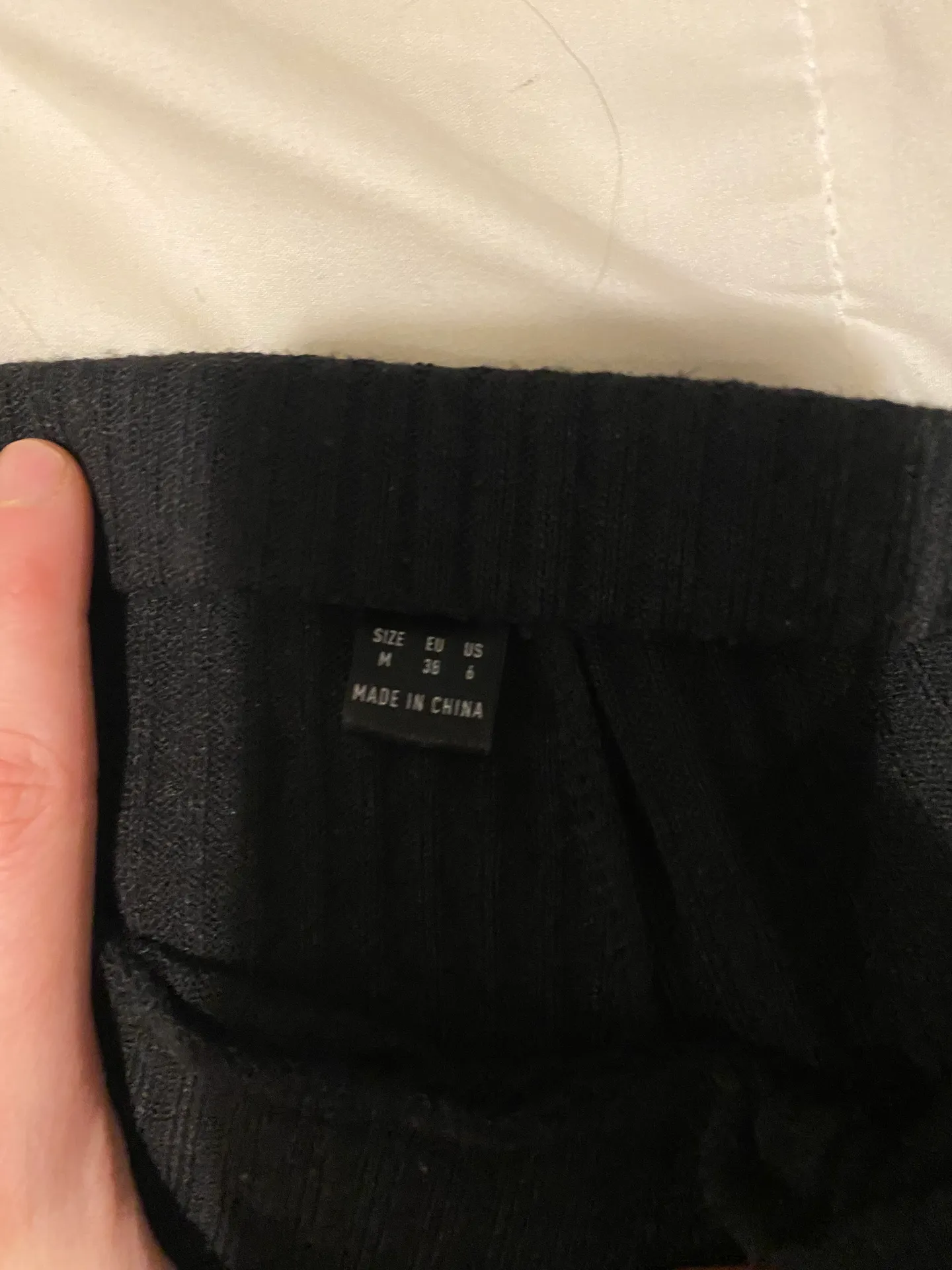 Flared Black Pants Size M - Image 3