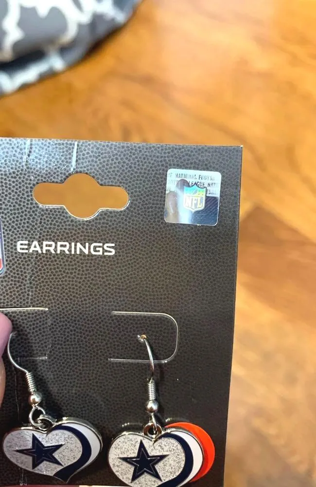 NFL  Dallas Cowboys Earrings - Image 3