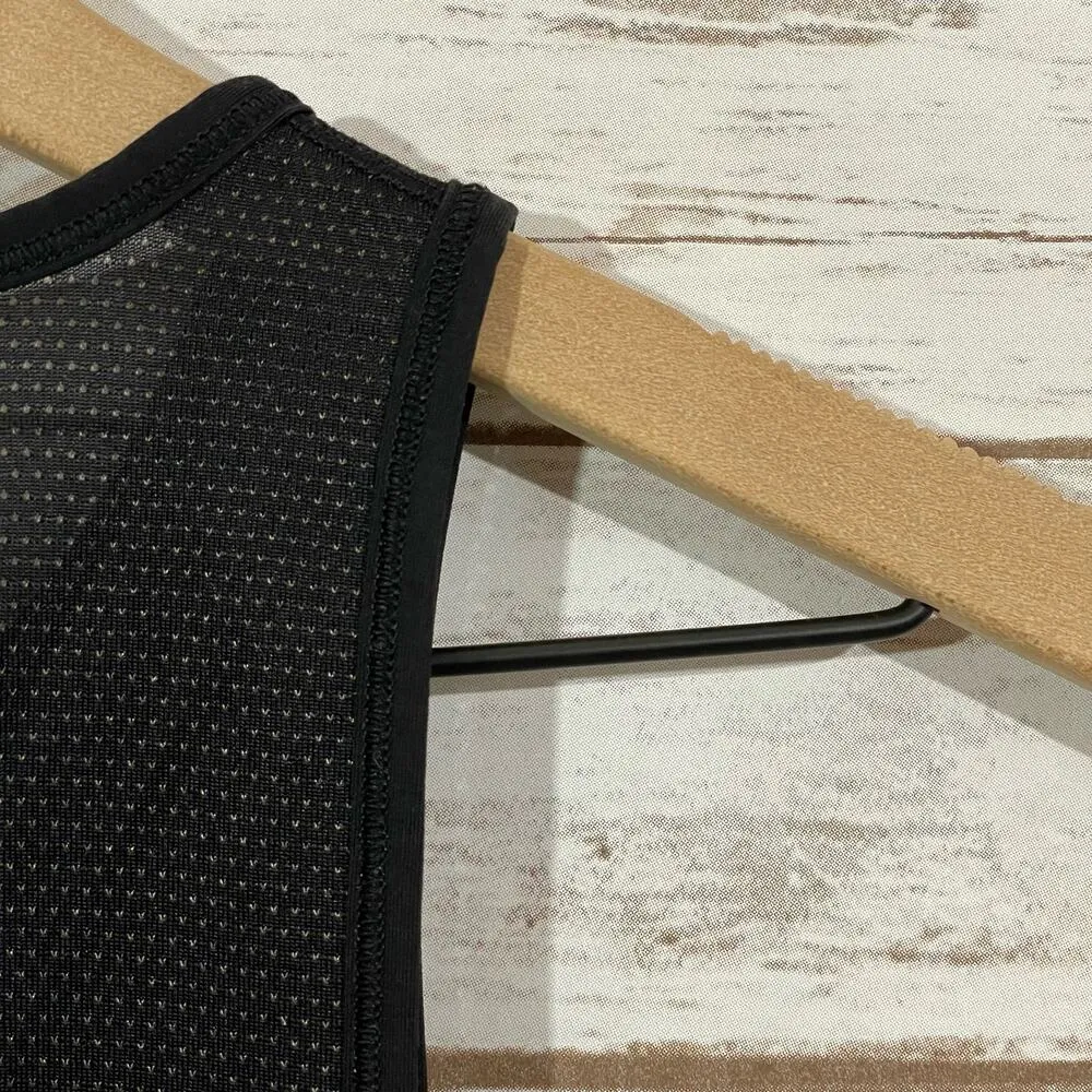 Lululemon Squad Goals Tank * Trinity Mesh - Black - 6* - Image 9