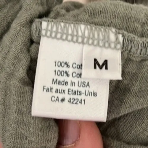 Stark X Rio Olive Green 100%‎ Gauze Button - Image 3