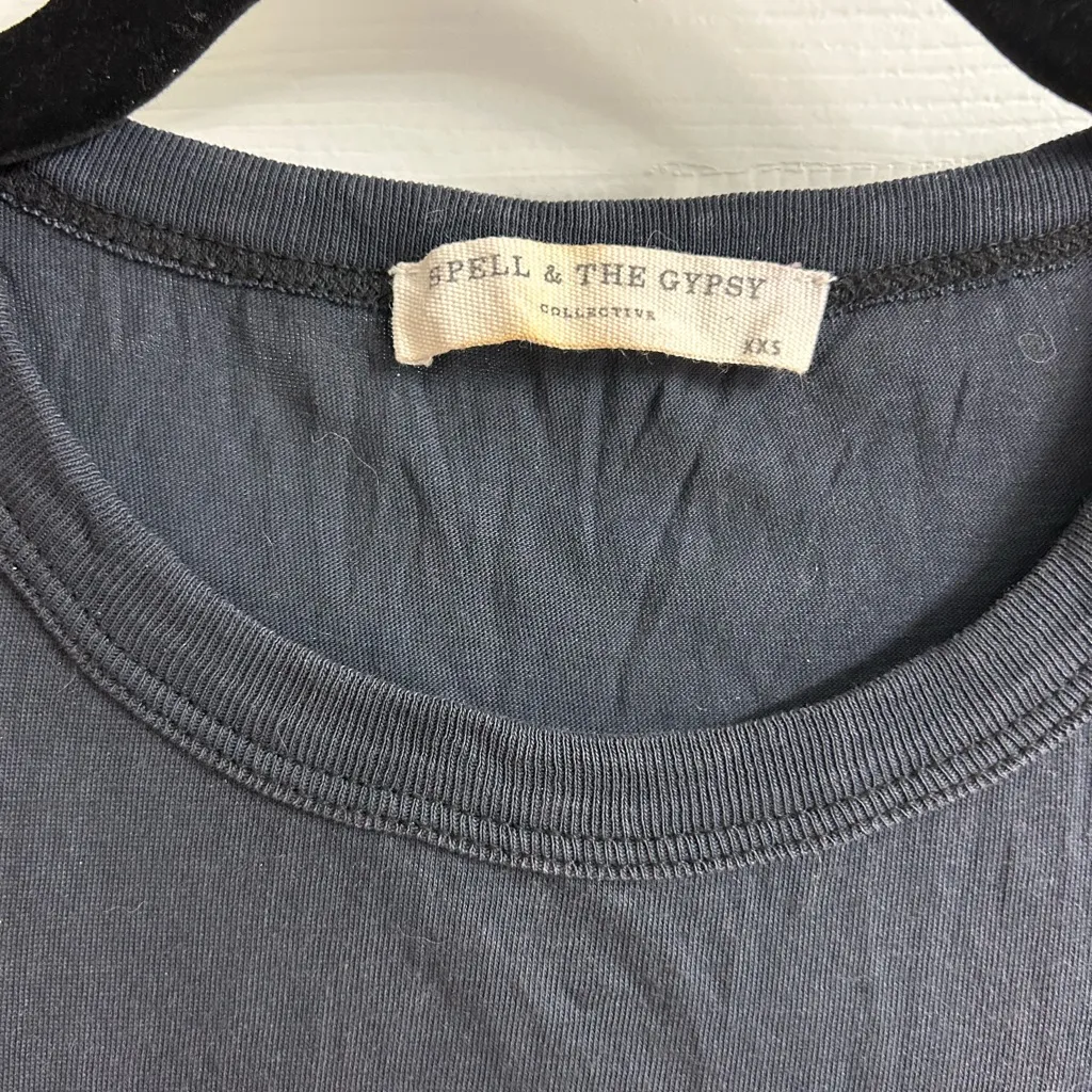 Spell and the gypsy follow the sun black Stevie nicks tshirt dress xxs - Image 7