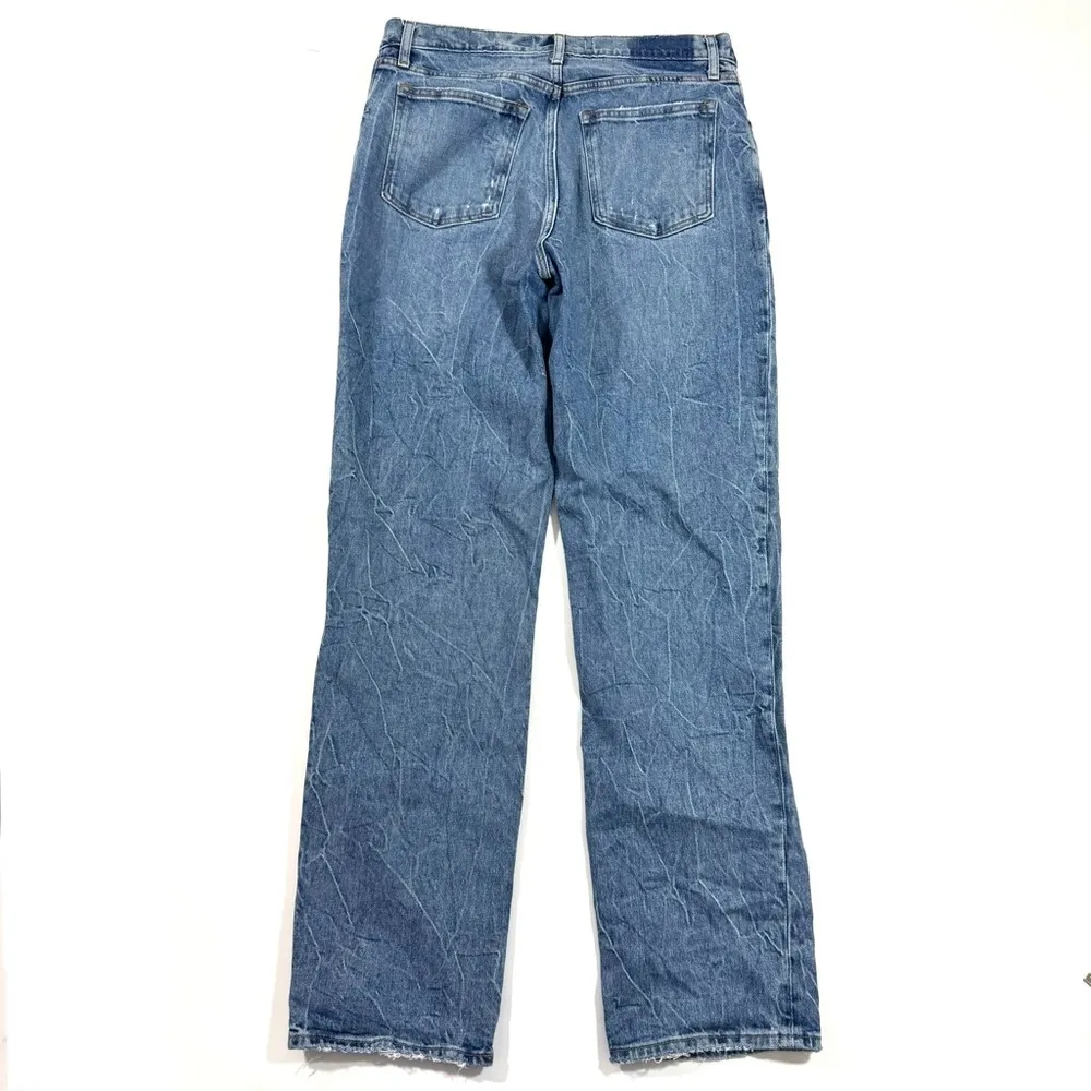 Abercrombie 90s Straight Ultra High Rise Jeans Size 12 31 Long - Image 2