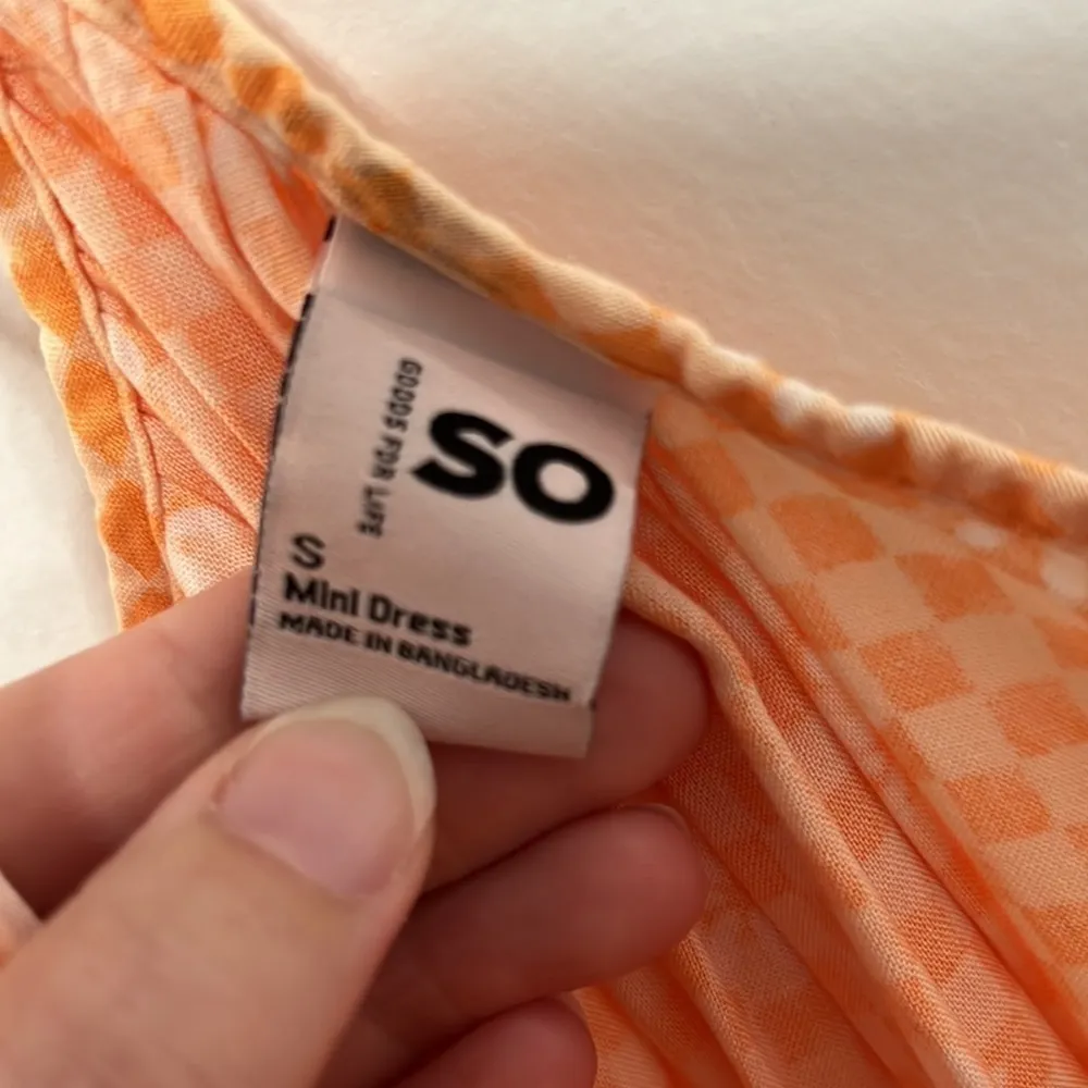 SONOMA Orange Mini Dress Sleeveless Size Small - Image 5