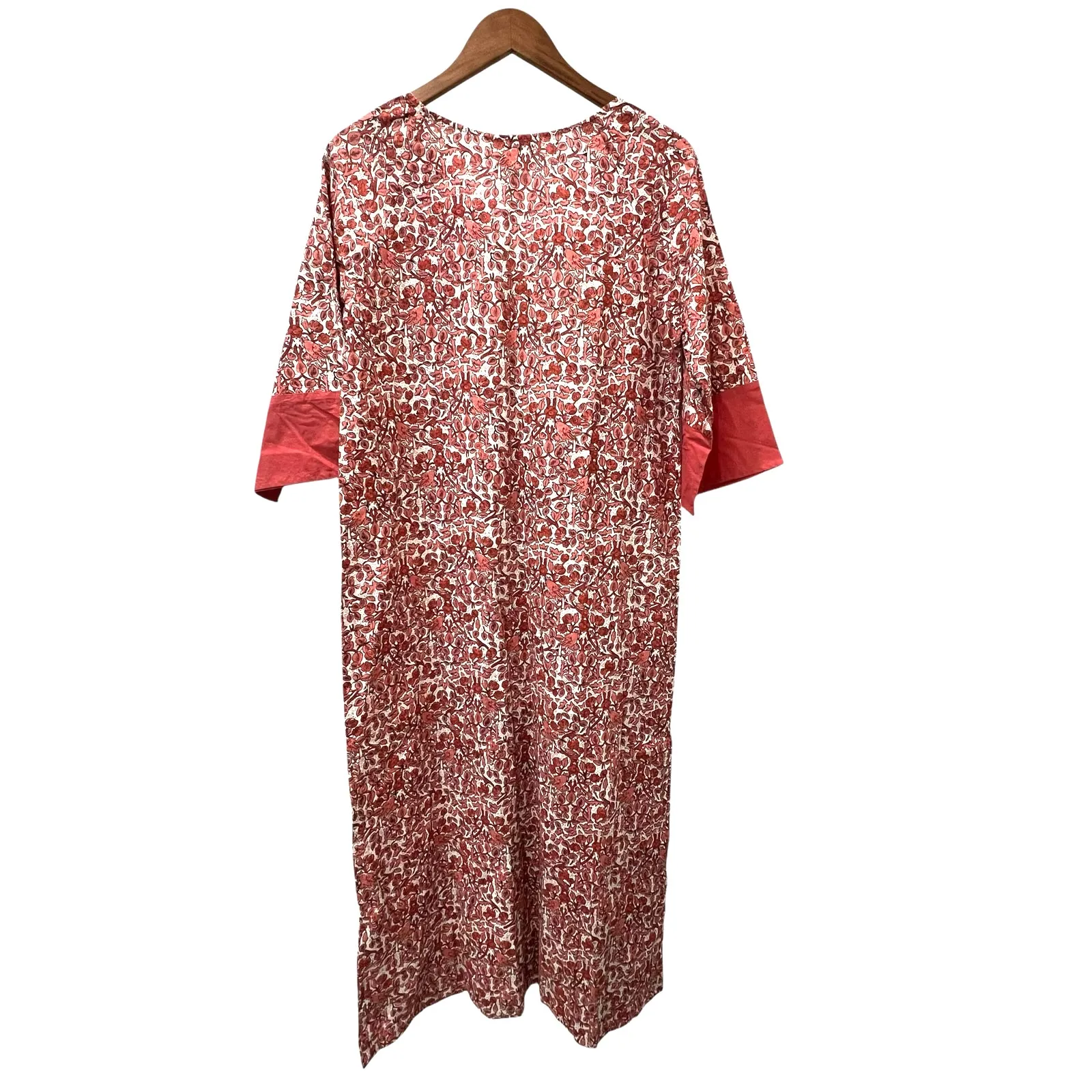 Pomegranate Womens Orange Bird Caftan Cover Up Size XS New with Tags NWT - Image 6